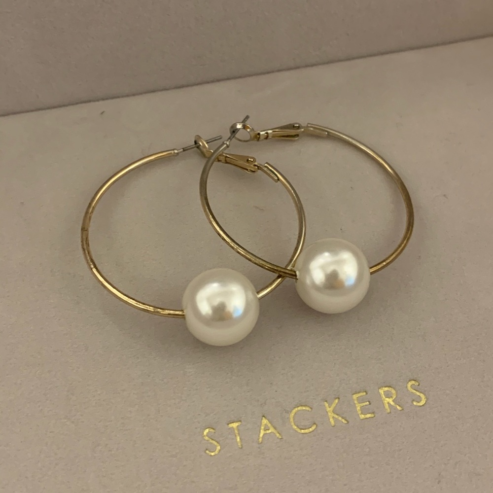 Pearl Statement Earrings